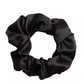 Pack of 2, Silk Satin Scrunchies Black & White