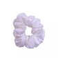 Pack of 2, Silk Satin Scrunchies Black & White